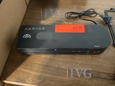 Laminiergerät LAMINATOR A4 – kavel bij IVG, Kirchlengern