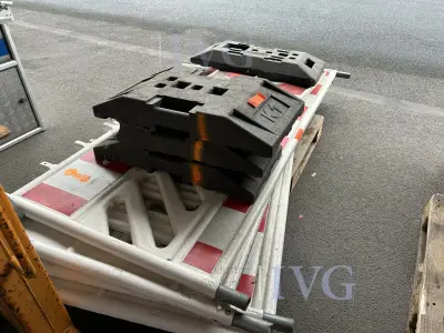 Absperrbaken – kavel bij IVG, Krichlengern