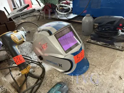 Automatikschweißhelm HESEDING – kavel bij IVG, Weener