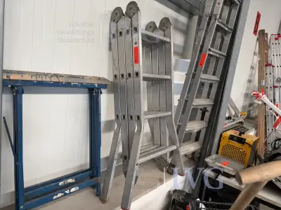 Alu-Gelenkleiter – kavel bij IVG, Krichlengern