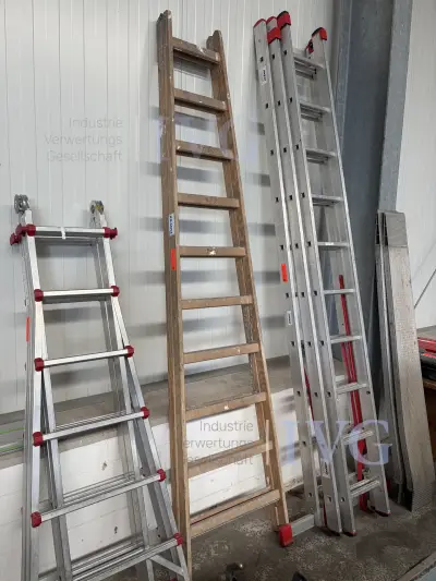 Holz-Stehleiter KRAUSE – kavel bij IVG, Kirchlengern