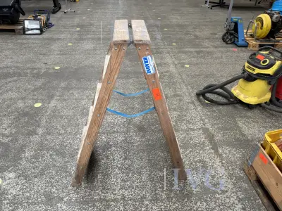 Holz-Stehleiter KRAUSE – kavel bij IVG, Kirchlengern