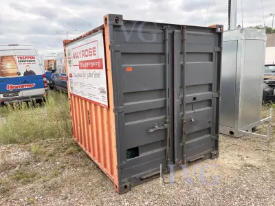 Materialcontainer – kavel bij IVG, Kirchlengern
