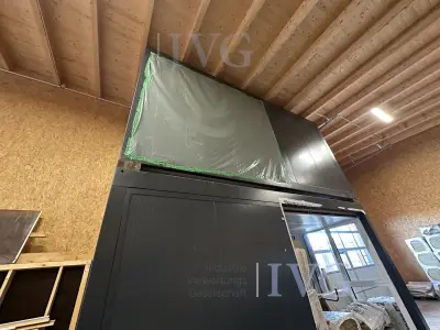 Raumcontainer PLUSLINE – kavel bij IVG, Beidenfleth
