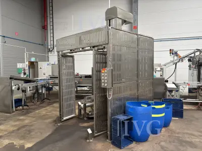 Behälterkippvorrichtung KITTNER Column Loader – kavel bij IVG, Neuenburg