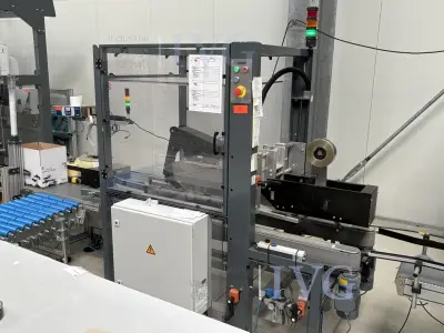 Vollautomatischer-Kartonverschließer LANTECH Case Sealer CS-1000 – kavel bij IVG, Neuenburg