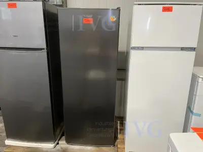 Vollraum-Kühlschrank EXQUISIT KS320-V-H-040E Inoxlook – kavel bij IVG, Kirchlengern