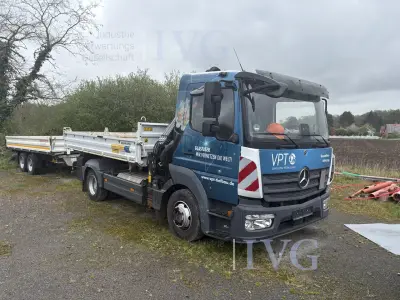 LKW Kipper off. Kasten m. Ladegerät MERCEDES-BENZ 923 K 4x2 – kavel bij IVG, Neuenkirchen