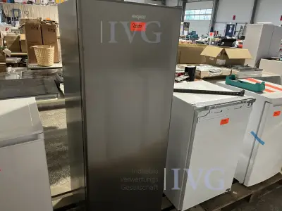 Vollraum-Kühlschrank EXQUISIT KS320-V-H-040E Inoxlook – kavel bij IVG, Kirchlengern