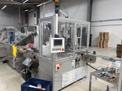 Banderoliermaschine NIESE VERPACKUNGSTECHNIK GMBH TPD Stamper – kavel bij IVG, Neuenburg