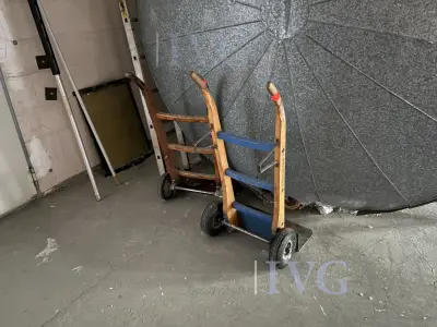 Sackkarren – kavel bij IVG, Güstrow