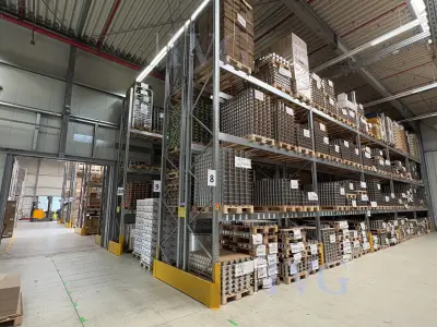 Schwerlastregale BC SCHABER P100/20 – kavel bij IVG, Neuenburg