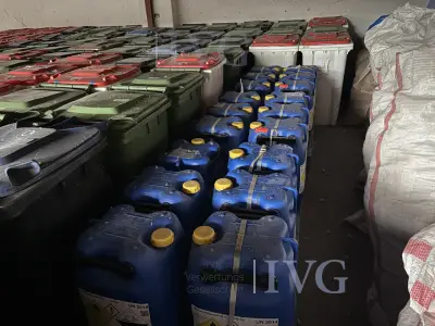 Posten Wasserstoffperoxid – kavel bij IVG, Güstrow