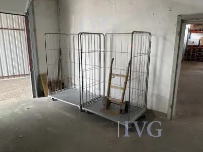 Rollcontainer – kavel bij IVG, Güstrow