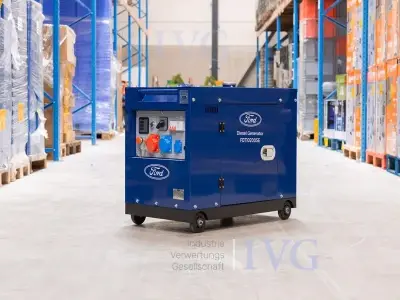 Diesel Generator 7,5 kVA FORD FDT10200 SE – kavel bij IVG, Kalkar