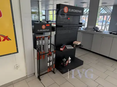 Verkooprekken – kavel bij IVG, Wilhelmshaven