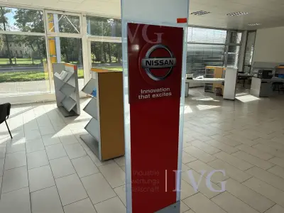 reclamepaneel – kavel bij IVG, Wilhelmshaven