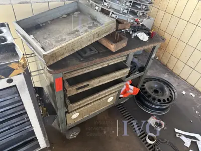 Werkplaatswagen GEDORE – kavel bij IVG, Wilhelmshaven