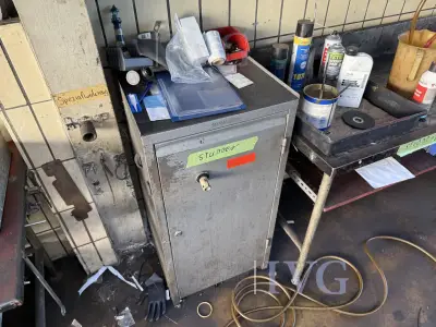 Stalen kast SCHÄFER – kavel bij IVG, Wilhelmshaven