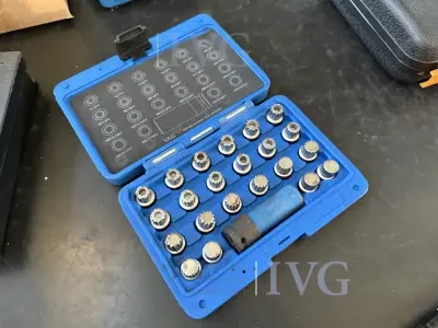 Demontageset voor velgsloten SW STAHL 02382L – kavel bij IVG, Wilhelmshaven