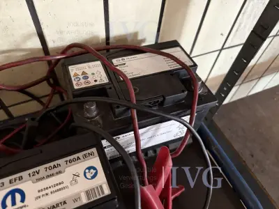 Autobatterie OPEL – kavel bij IVG, Wilhelmshaven