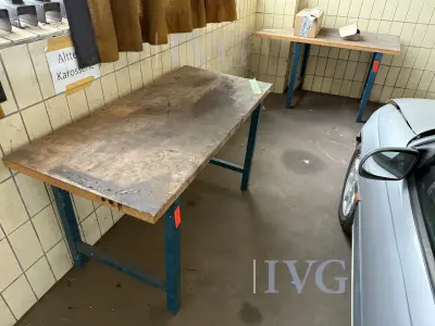 Werktafels – kavel bij IVG, Wilhelmshaven