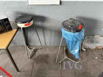 Afvalbak QUIGG – kavel bij IVG, Wilhelmshaven