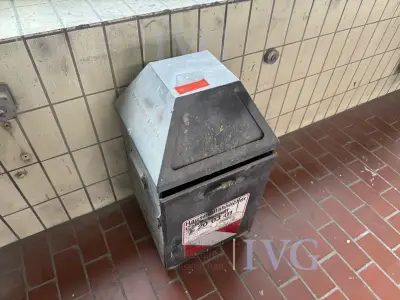 VA-afvalbak – kavel bij IVG, Wilhelmshaven