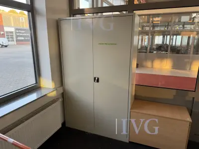 Stahl-Schrank (grau) – kavel bij IVG, Wilhelmshaven