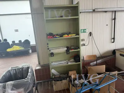Stahl-Regal (grün) – kavel bij IVG, Wilhelmshaven
