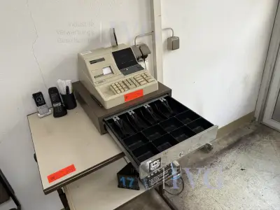 Kassa CASIO CE-2204 – kavel bij IVG, Wilhelmshaven