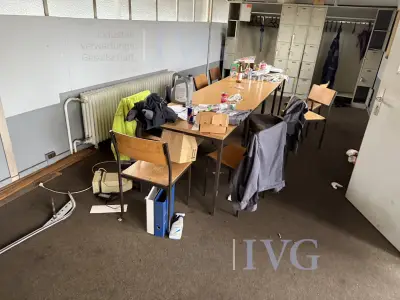 Inrichting van de recreatieruimte – kavel bij IVG, Wilhelmshaven