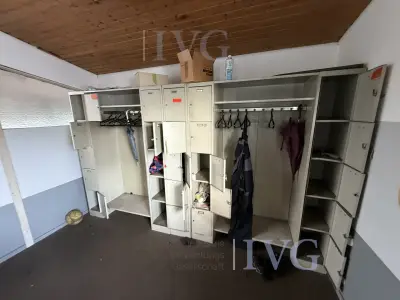 Kluisjesinstallatie (grijs) – kavel bij IVG, Wilhelmshaven