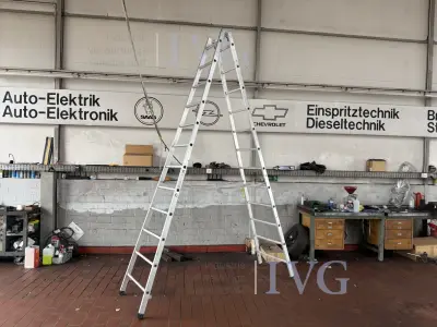 Alu-Stehleiter GÜNZBURGER STEIGTECHNIK – kavel bij IVG, Wilhelmshaven