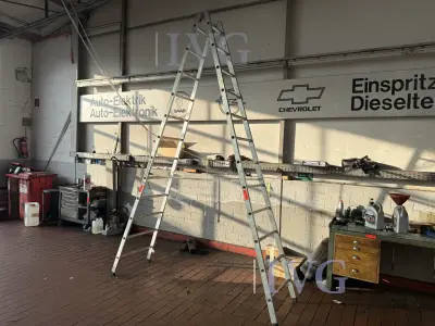 Aluminium stiger GÜNZBURGER STEIGTECHNIK – kavel bij IVG, Wilhelmshaven