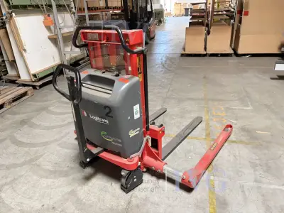 E - Hochhubwagen LOGITRANS ELFS 1001/1620 – kavel bij IVG, Salzkotten-Mantinghausen