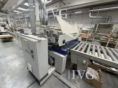 Lackwalzenaufragmaschine BÜRKLE RCF 09M 1300 – kavel bij IVG, Gütersloh