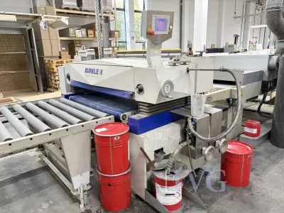 Lackwalzenauftragmaschine BÜRKLE RCF 09M 1300 – kavel bij IVG, Gütersloh
