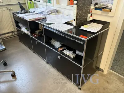 Sideboard (schwarz) USM HALLER – kavel bij IVG, Reutlingen