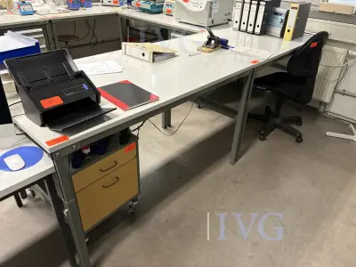 Arbeitstische TRESTON – kavel bij IVG, Reutlingen