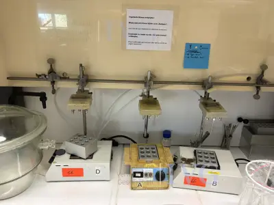Verdamper met vast gemonteerd verwarmingsblok VLM – kavel bij IVG, Reutlingen