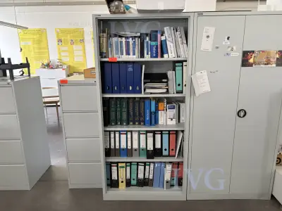 Stahl-Regal (grau) DELTA-V – kavel bij IVG, Reutlingen