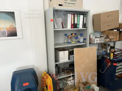 Stahl-Regal (grau) – kavel bij IVG, Reutlingen