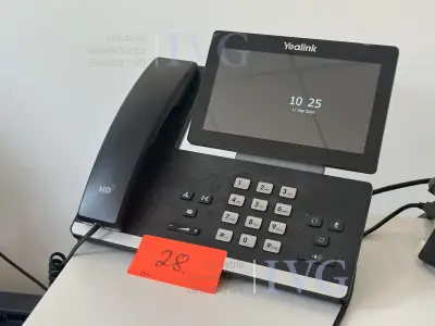 Systemtelefon YEALINK – kavel bij IVG, Stuttgart
