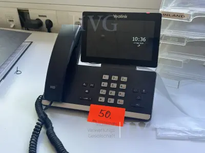 Systemtelefon YEALINK – kavel bij IVG, Stuttgart