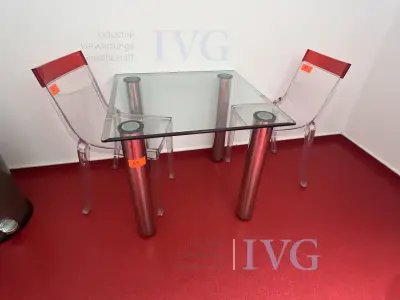 Glazen tafel – kavel bij IVG, Stuttgart