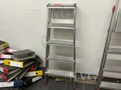 HAILO aluminium trapladder – kavel bij IVG, Stuttgart