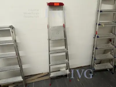 HAILO aluminium trapladder – kavel bij IVG, Stuttgart