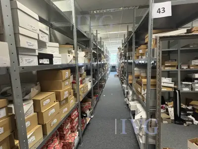 Posten Stahl-Steckregale – kavel bij IVG, Stuttgart