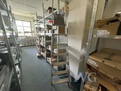 HAILO aluminium trapladder – kavel bij IVG, Stuttgart